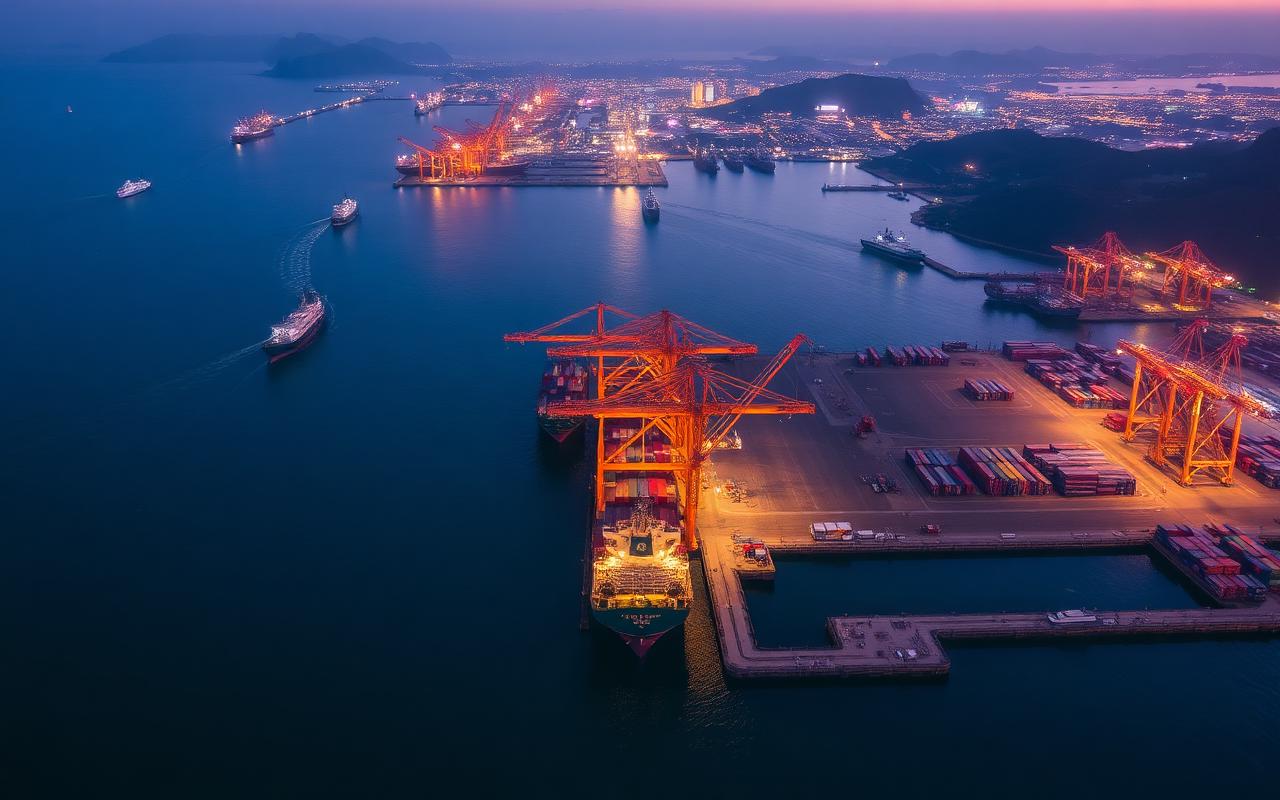 舟山港俯瞰